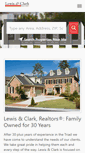 Mobile Screenshot of lewisclarkrealtorsgso.com